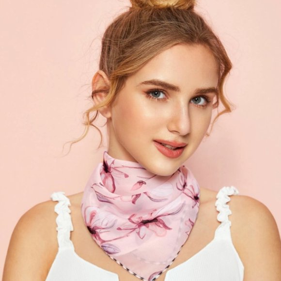 FACE MASK - MAGNOLIA FLORAL #22 - Picture 6 of 9